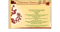 Desktop Screenshot of halasztanyaetterem.com